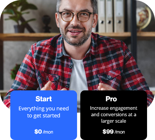 Pricing page explainer video