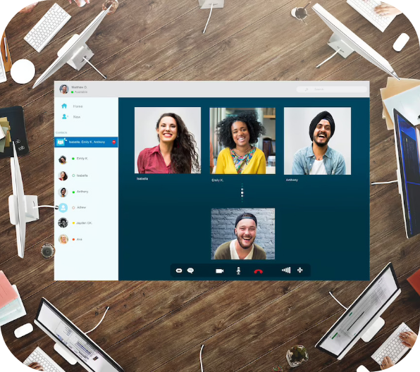 Record meetings on GMeet/Teams/Skype